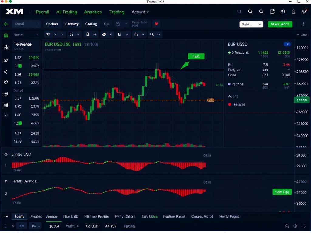 Platform trading XM dengan fitur analisis teknikal