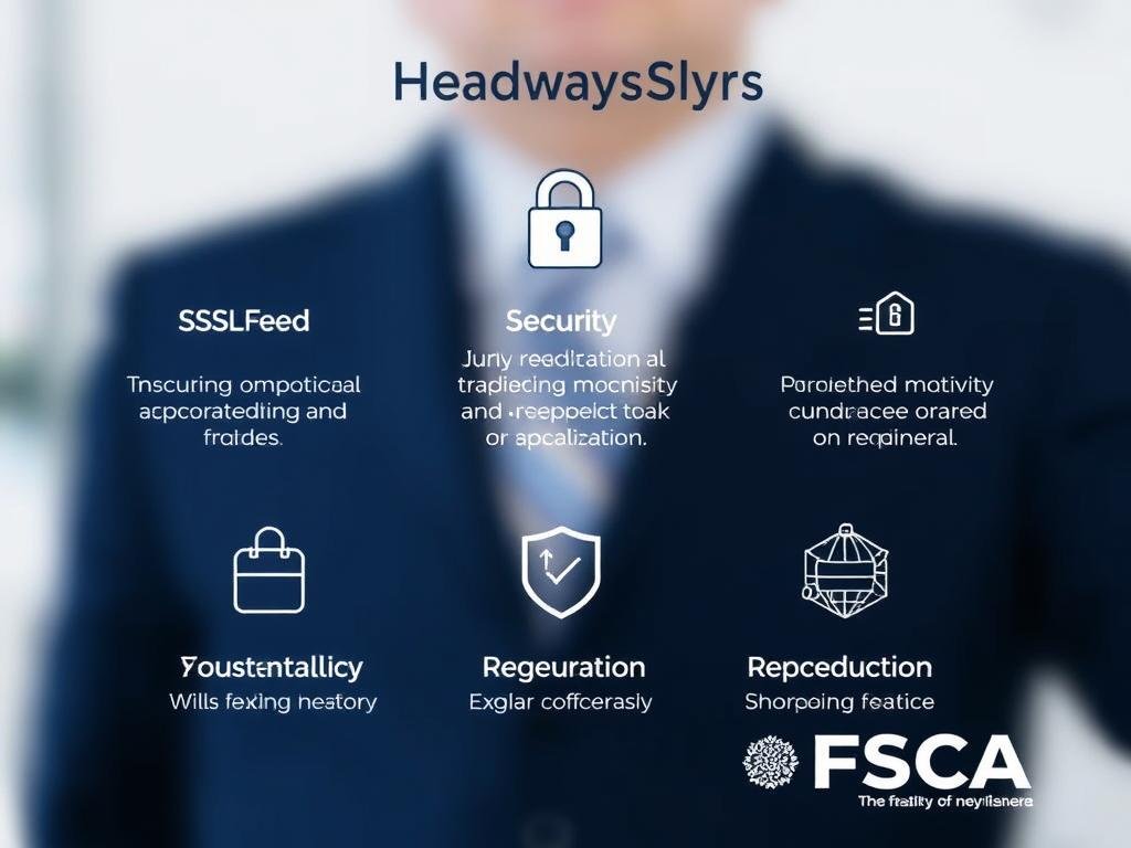 Headway Brokers review showing security features and safety measures