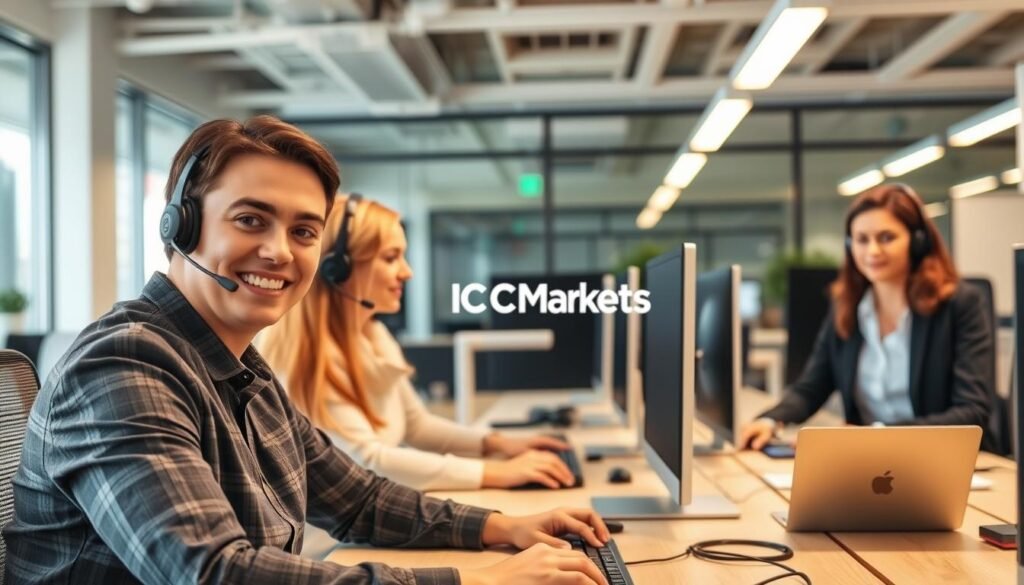 IC Markets customer support team assisting clients