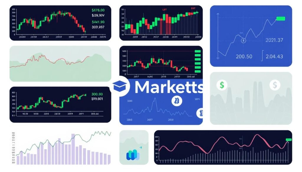 JustMarkets Broker Review showing various tradable assets including forex, stocks, and cryptocurrencies