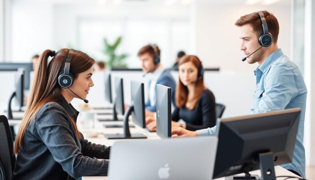 Tickmill customer support team providing assistance to traders