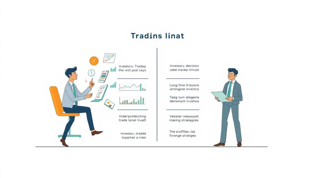 perbedaan trading dan investasi
