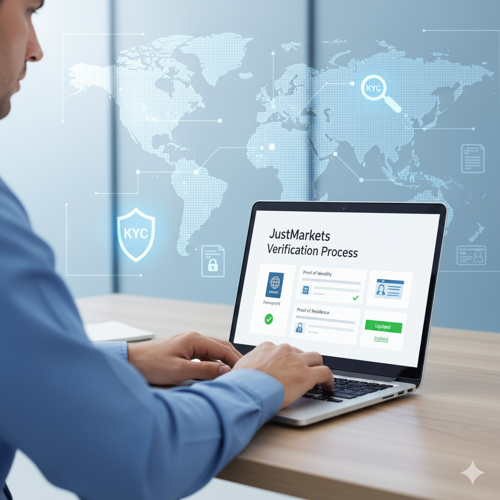 JustMarkets Verification Process