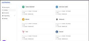 Deposit and Withdrawal Methods