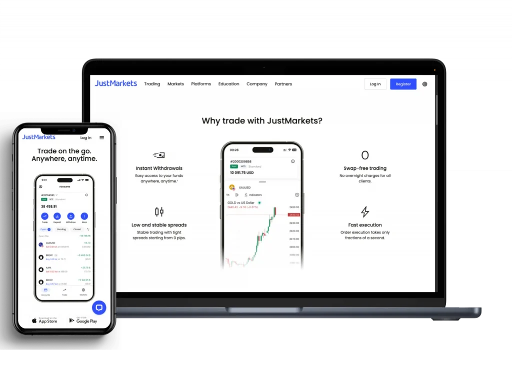 Trading Platforms: MT4, MT5, and JustMarkets App
