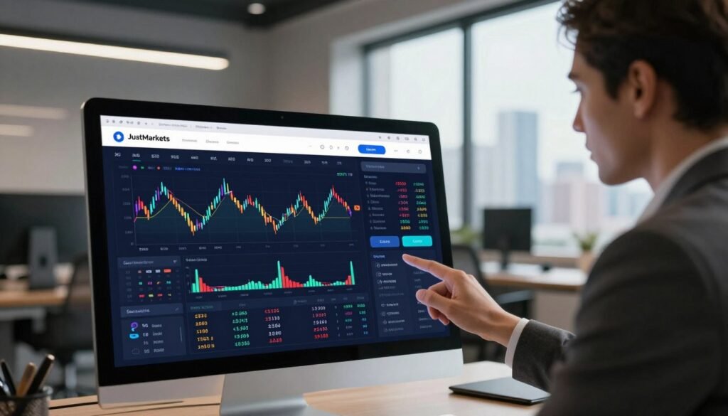 JustMarkets demo account features