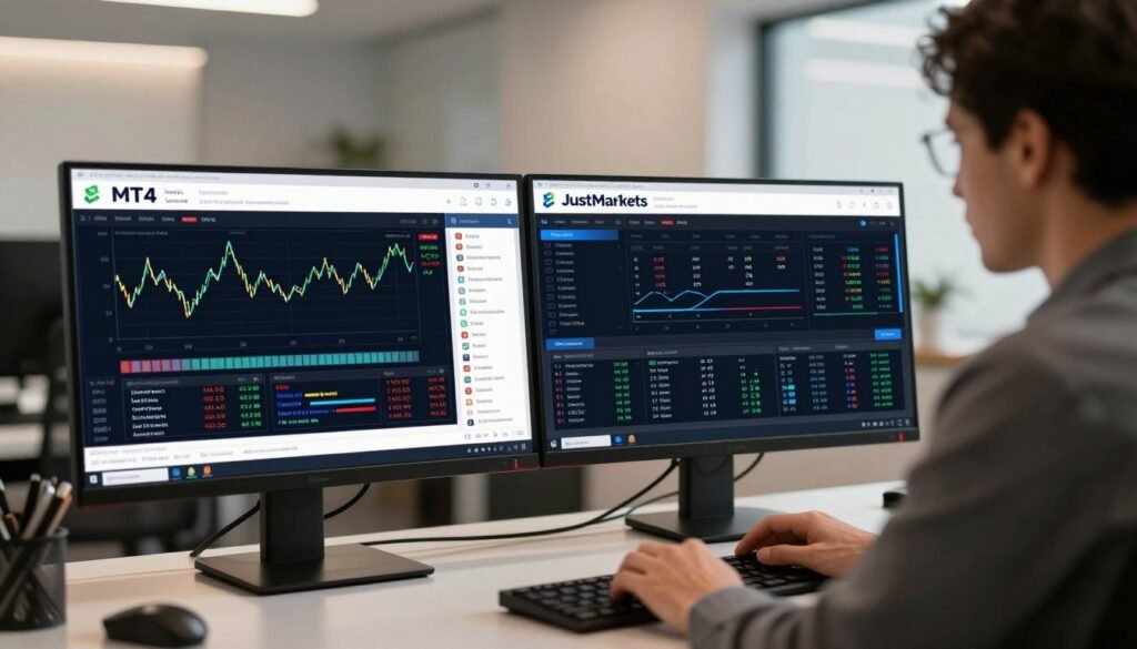 justmarkets mt4 vs mt5 comparison